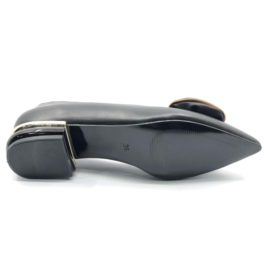 Feles Silindir Topuk Detaylı Kadın Ayakkabı