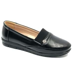 Berfilla Dr.Tavsiyeli İçi %100 Deri Anne Kadın Babet Ayakkabı