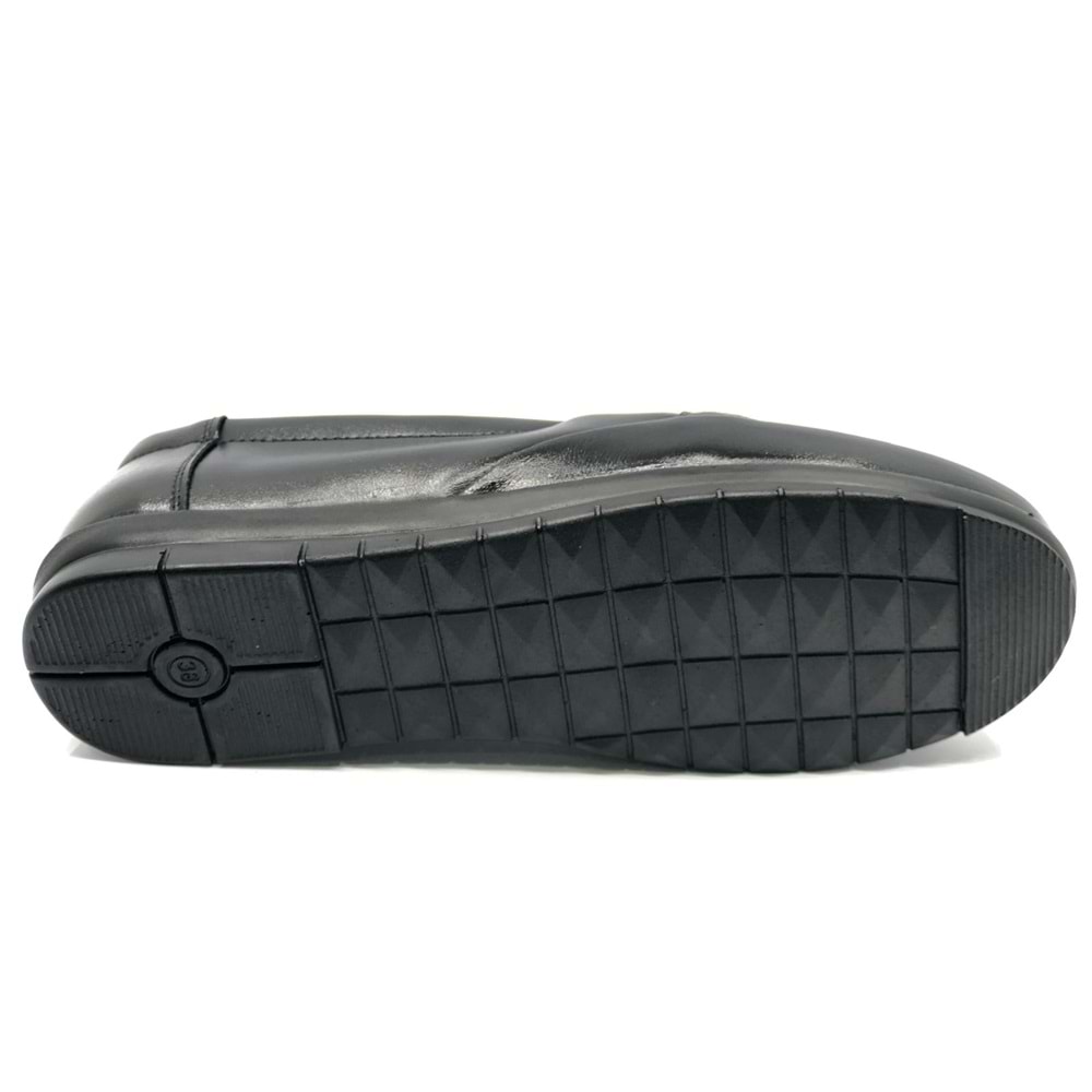 Berfilla Dr.Tavsiyeli İçi %100 Deri Anne Kadın Babet Ayakkabı