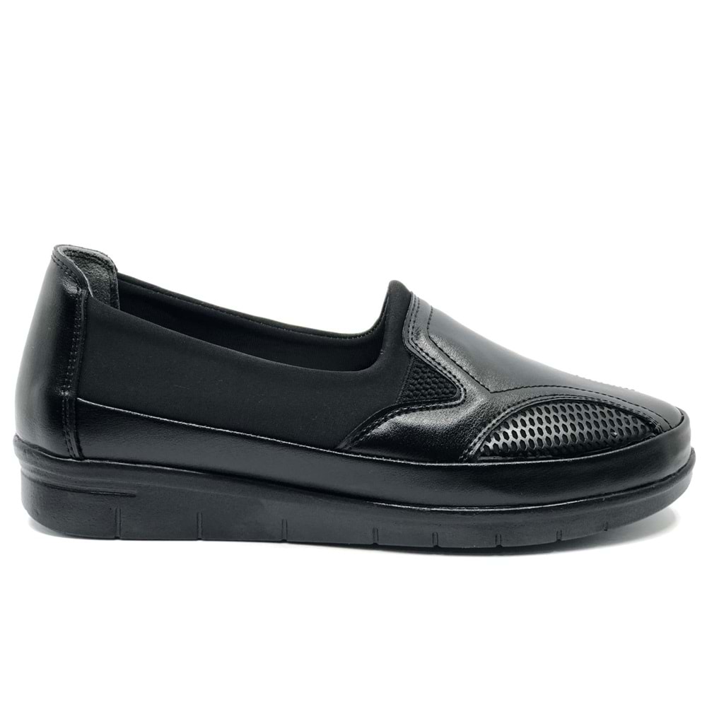 Berfilla Dr.Tavsiyeli İçi %100 Deri Anne Kadın Babet Ayakkabı