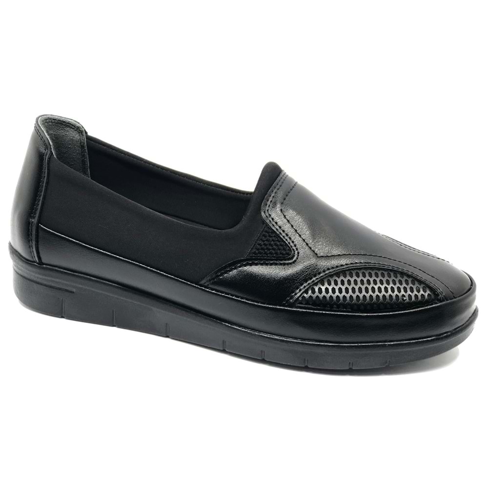 Berfilla Dr.Tavsiyeli İçi %100 Deri Anne Kadın Babet Ayakkabı