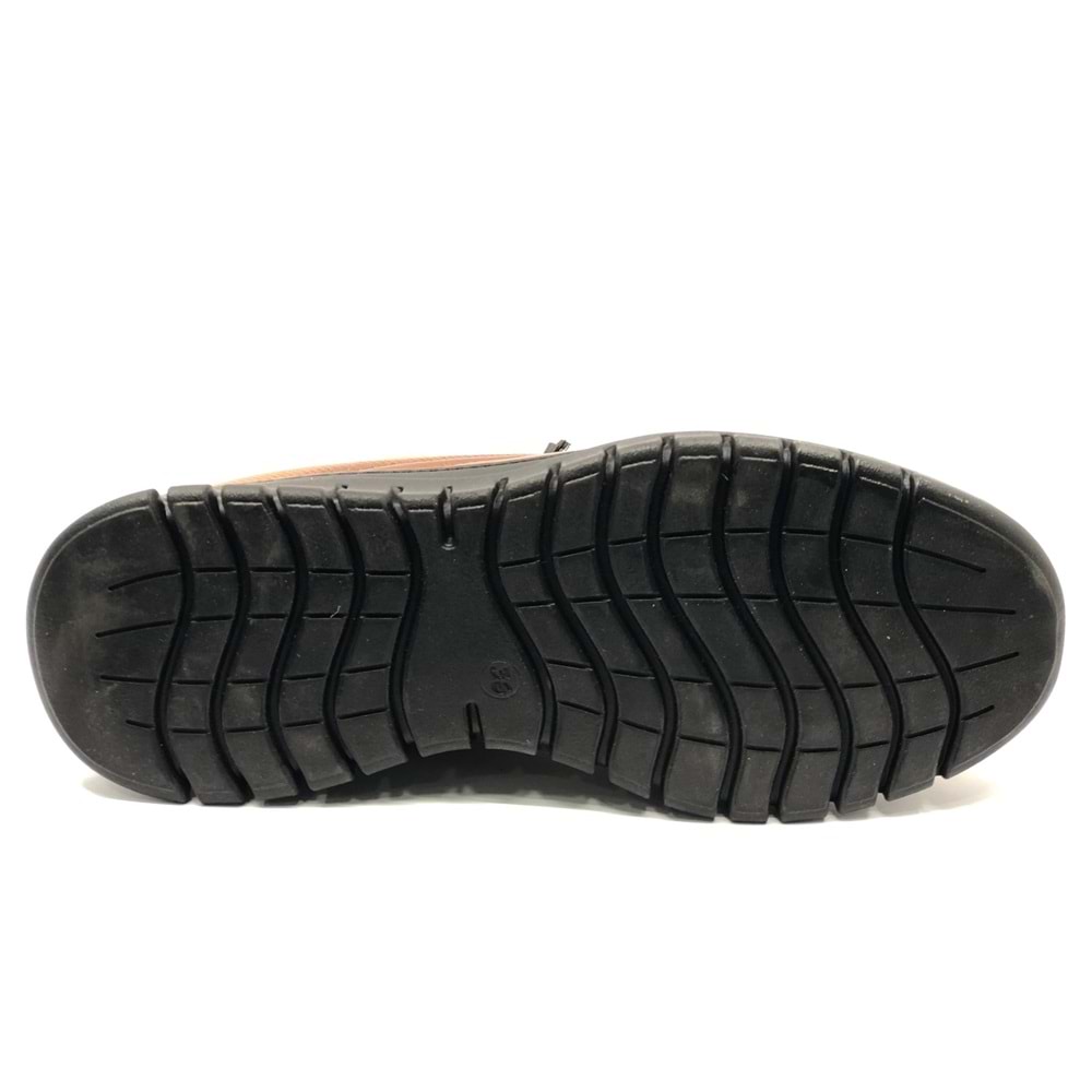 Alfalotti 1245 Hakiki Deri Ortopedik Kadın Casual Ayakkabı