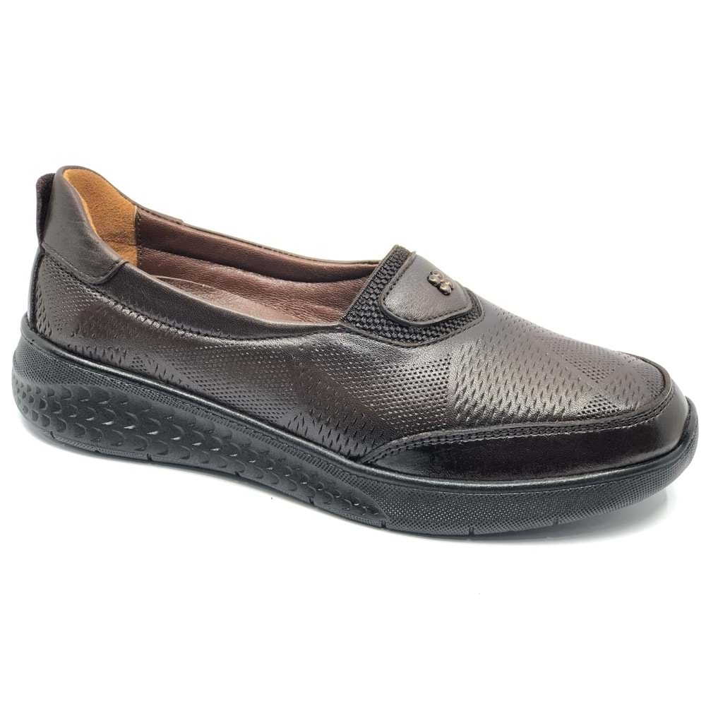 Alfalotti 401 Hakiki Deri Ortopedik Kadın Casual Ayakkabı