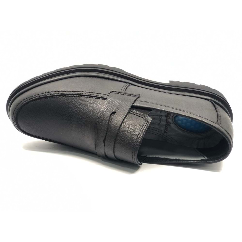 Kocamanlar 01 Hakiki Deri Ortopedik Kolej Erkek Casual Ayakkabı