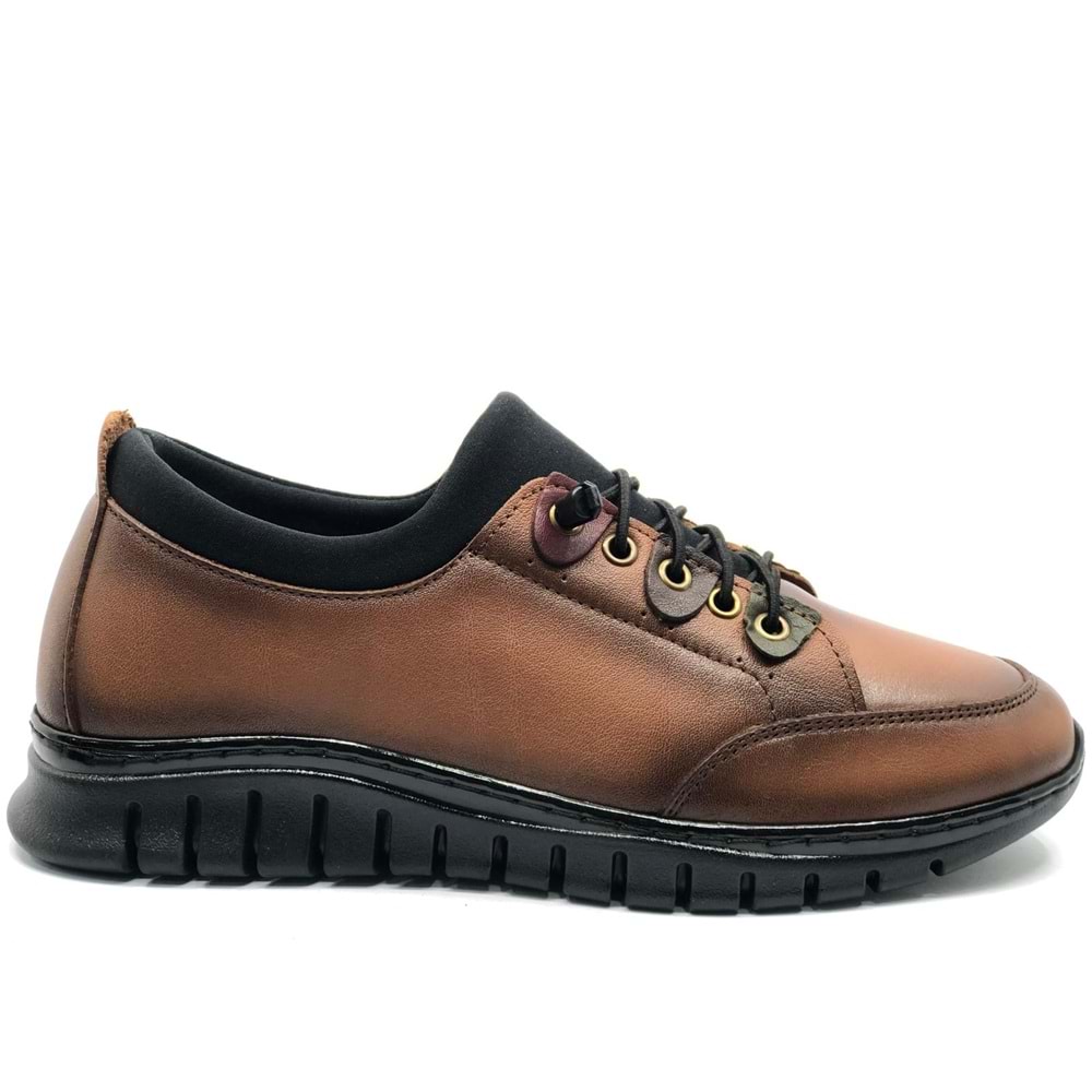 Alfalotti 84165 Hakiki Deri Ortopedik Kadın Casual Ayakkabı