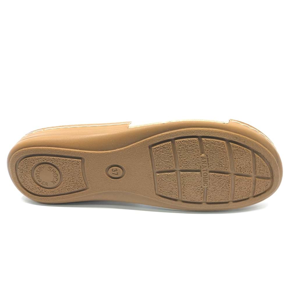 Aryan 11-367-Jel Ökçe Jelli Kadın Ortapedik Terlik