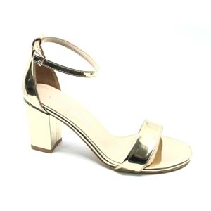 Kocamanlar Orta Topuk Tek Bant Kadın Topuklu Ayakkabı