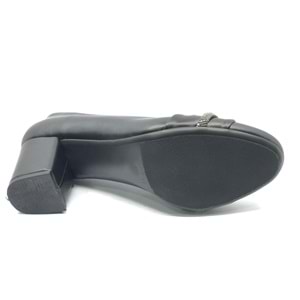 Mehtap Şerit Düğüm Taşlı Klasik Kadın Topuklu Ayakkabı