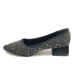 Mehtap Taş Detaylı Klasik Kadın Topuklu Ayakkabı