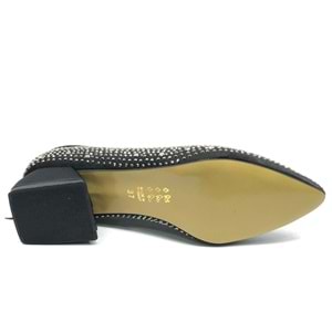 Mehtap Taş Detaylı Klasik Kadın Topuklu Ayakkabı