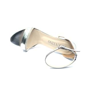 İremsu Şerit Taşlı Detaylı Topuklu Kadın Abiye Ayakkabı