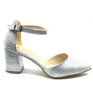 İremsu Çupra Saten Detaylı 5 Cm Topuklu Stiletto Kadın Topuklu Ayakkabı