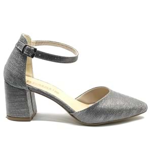 İremsu Çupra Saten Detaylı 5 Cm Topuklu Stiletto Kadın Topuklu Ayakkabı