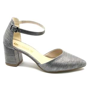 İremsu Çupra Saten Detaylı 5 Cm Topuklu Stiletto Kadın Topuklu Ayakkabı