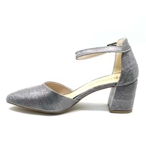 İremsu Çupra Saten Detaylı 5 Cm Topuklu Stiletto Kadın Topuklu Ayakkabı