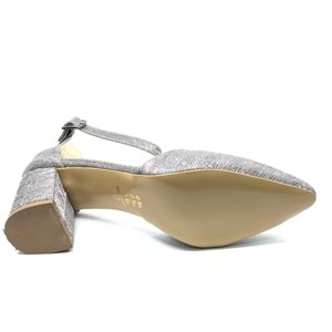 İremsu Çupra Saten Detaylı 5 Cm Topuklu Stiletto Kadın Topuklu Ayakkabı