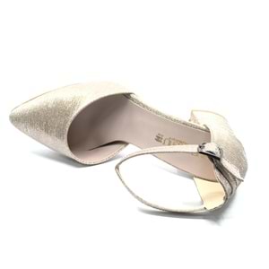 İremsu Çupra Saten Detaylı 5 Cm Topuklu Stiletto Kadın Topuklu Ayakkabı