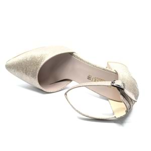 İremsu Çupra Saten Detaylı 5 Cm Topuklu Stiletto Kadın Topuklu Ayakkabı