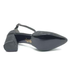 İremsu Çupra Saten Detaylı 5 Cm Topuklu Stiletto Kadın Topuklu Ayakkabı