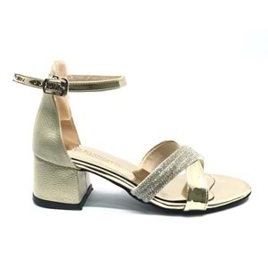 İremsu 2727 Kız Çocuk Abiye Taşlı Topuklu Ayakkabı