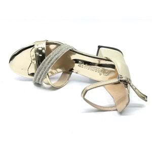 İremsu 2727 Kız Çocuk Abiye Taşlı Topuklu Ayakkabı