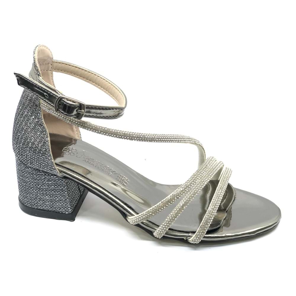 İremsu 9634111 Kız Çocuk Abiye Taşlı Topuklu Ayakkabı