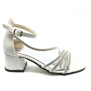 İremsu 9634111 Kız Çocuk Abiye Taşlı Topuklu Ayakkabı