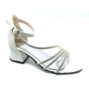 İremsu 9634111 Kız Çocuk Abiye Taşlı Topuklu Ayakkabı