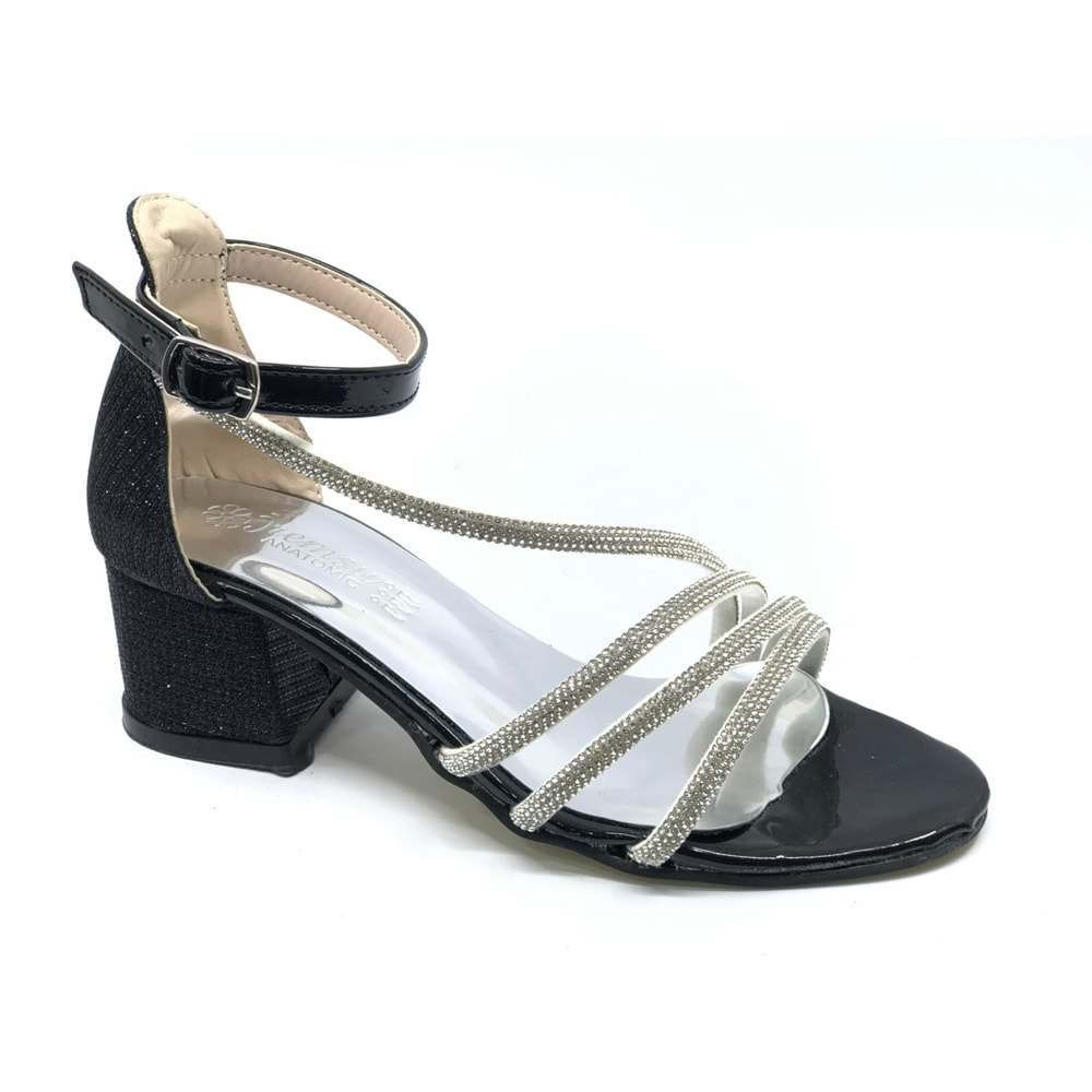 İremsu 9634111 Kız Çocuk Abiye Taşlı Topuklu Ayakkabı