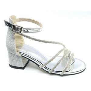 İremsu 9634111 Kız Çocuk Abiye Taşlı Topuklu Ayakkabı