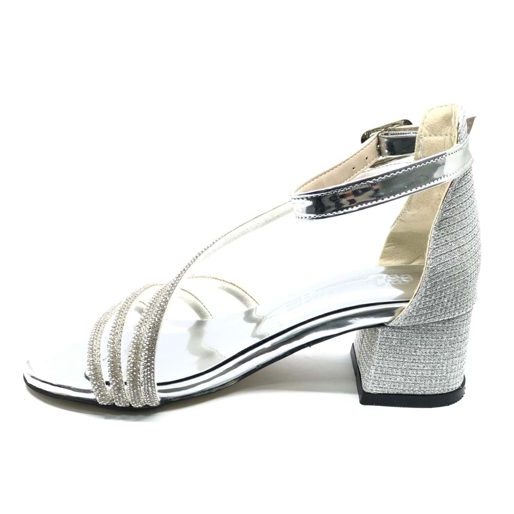 İremsu 9634111 Kız Çocuk Abiye Taşlı Topuklu Ayakkabı