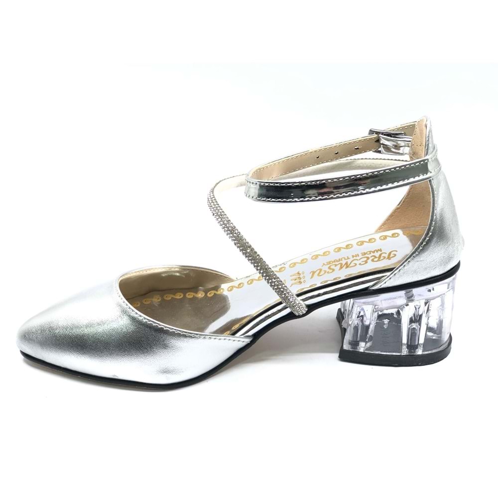 İremsu 8545111 Kız Çocuk Abiye Taşlı Topuklu Ayakkabı