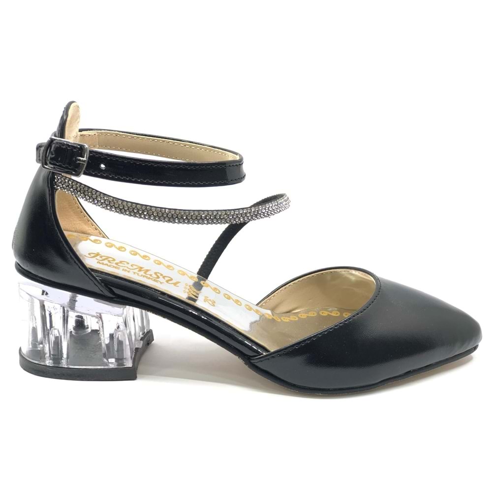 İremsu 8545111 Kız Çocuk Abiye Taşlı Topuklu Ayakkabı
