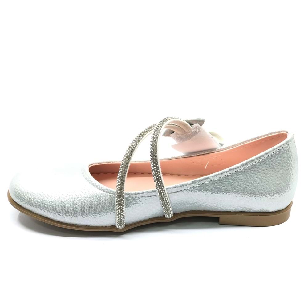 İremsu 1323365 Kız Çocuk Abiye Taşlı Babet Ayakkabı