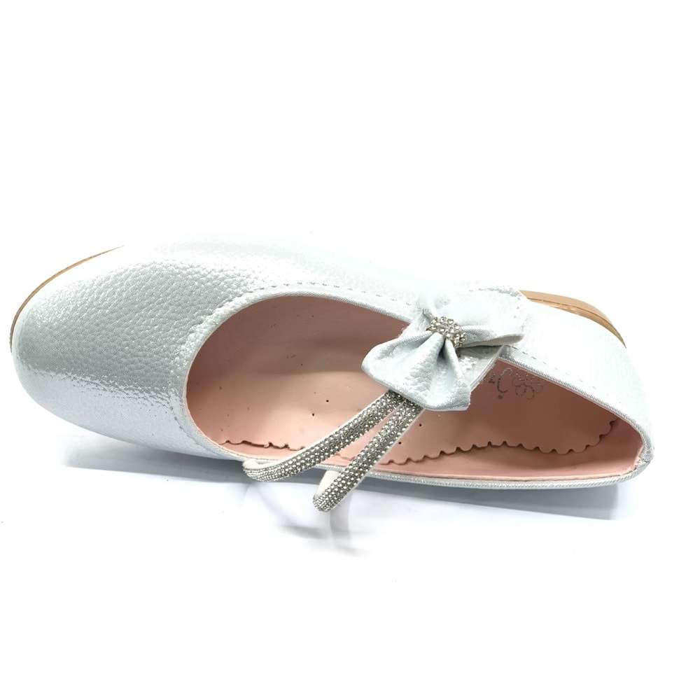 İremsu 1323365 Kız Çocuk Abiye Taşlı Babet Ayakkabı