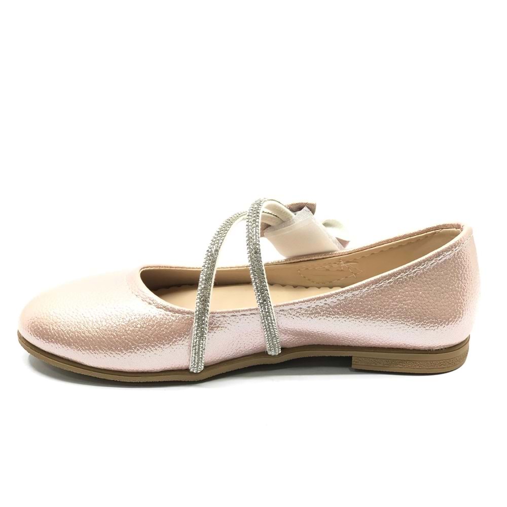 İremsu 1323365 Kız Çocuk Abiye Taşlı Babet Ayakkabı