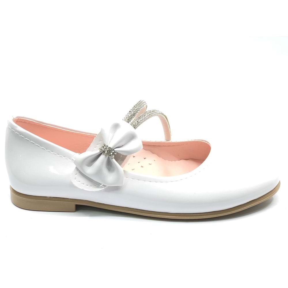 İremsu 1323365 Kız Çocuk Abiye Taşlı Babet Ayakkabı