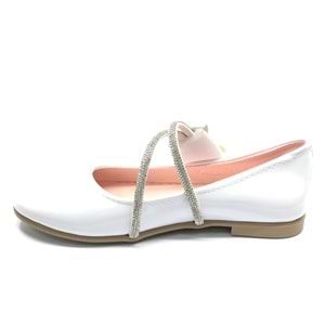 İremsu 1323365 Kız Çocuk Abiye Taşlı Babet Ayakkabı