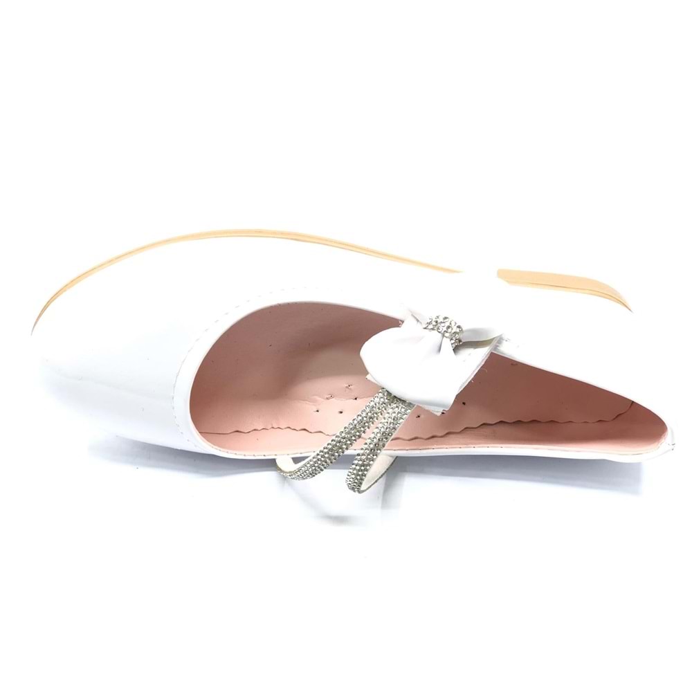 İremsu 1323365 Kız Çocuk Abiye Taşlı Babet Ayakkabı