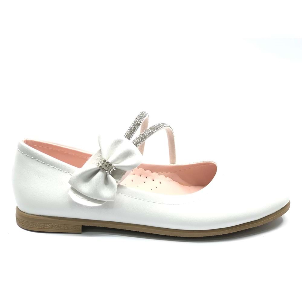 İremsu 1323365 Kız Çocuk Abiye Taşlı Babet Ayakkabı