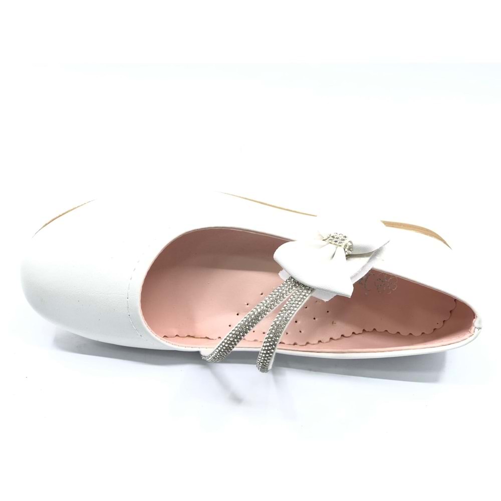 İremsu 1323365 Kız Çocuk Abiye Taşlı Babet Ayakkabı