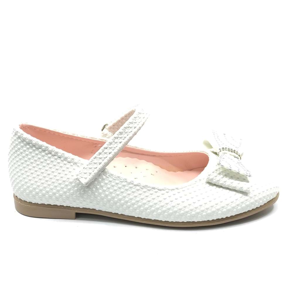 İremsu 9997455 Kız Çocuk Abiye Taşlı Babet Ayakkabı