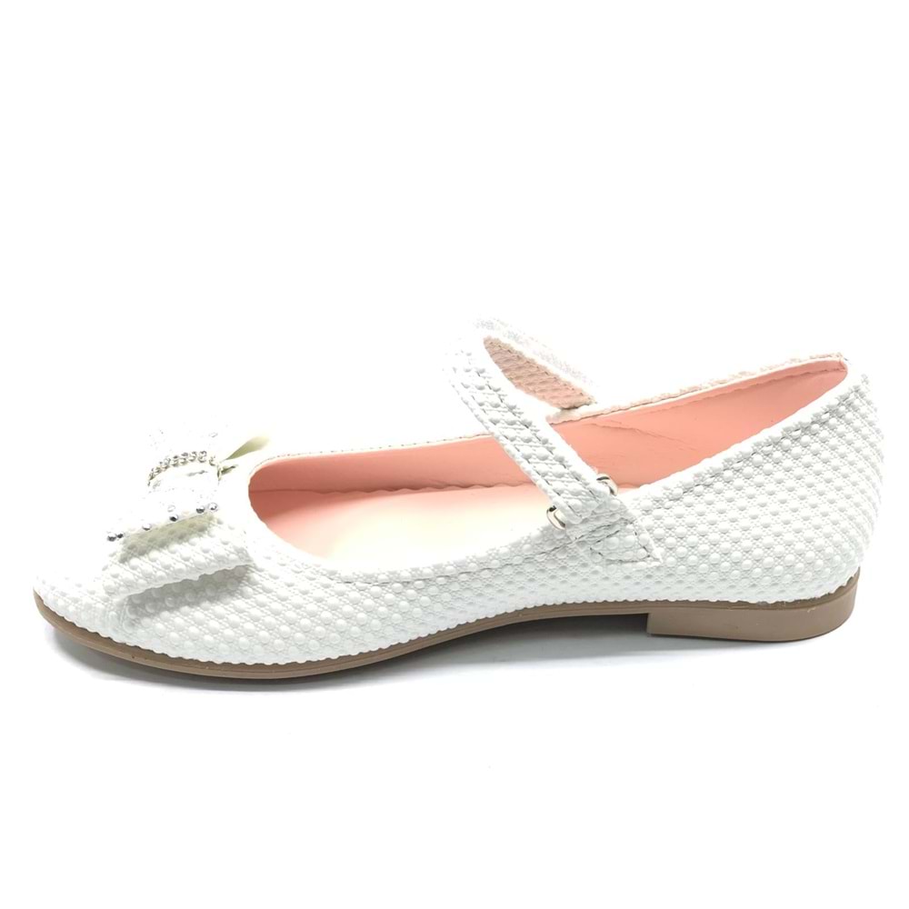 İremsu 9997455 Kız Çocuk Abiye Taşlı Babet Ayakkabı