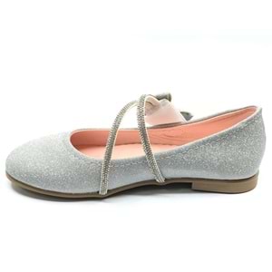 İremsu 1323365 Kız Çocuk Abiye Taşlı Babet Ayakkabı