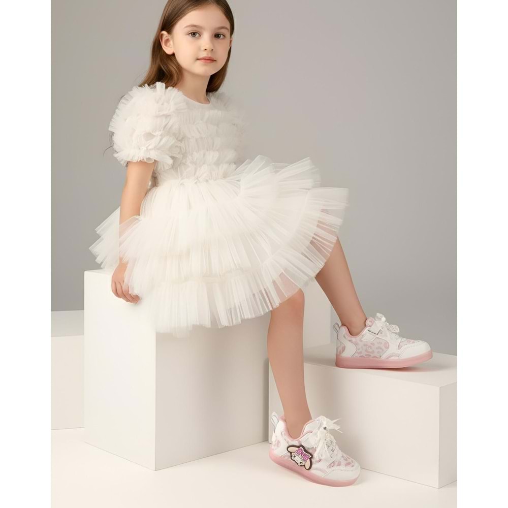 Kocamanlar Kuromi Işıklı Ortopedik Çocuk Spor Ayakkabı