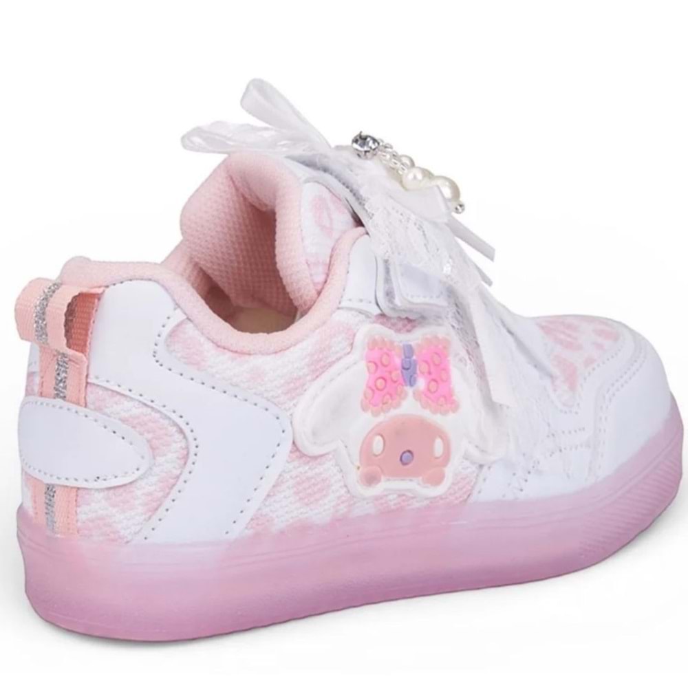 Kocamanlar Kuromi Işıklı Ortopedik Çocuk Spor Ayakkabı