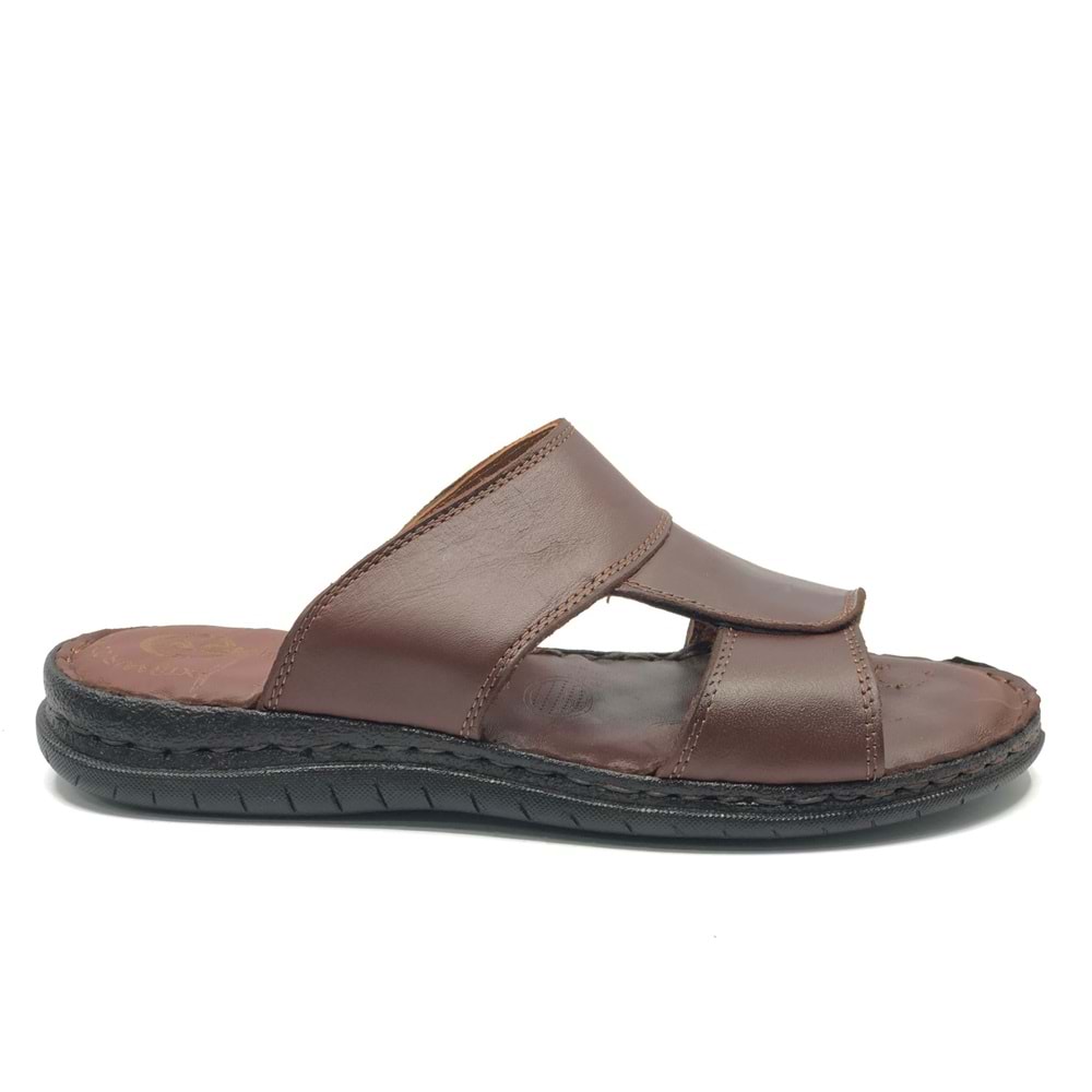 Asker 1928 %100 Hakiki Deri Erkek Full Ortapedik Terlik