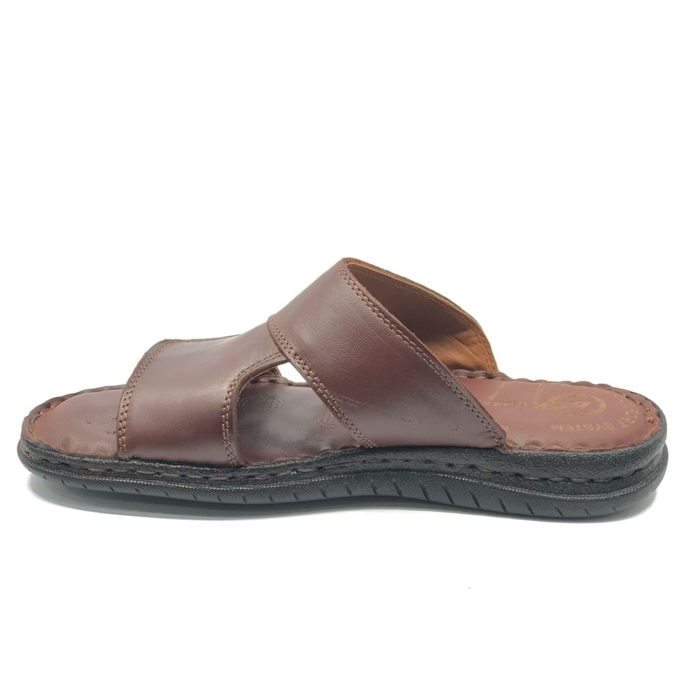 Asker 1928 %100 Hakiki Deri Erkek Full Ortapedik Terlik