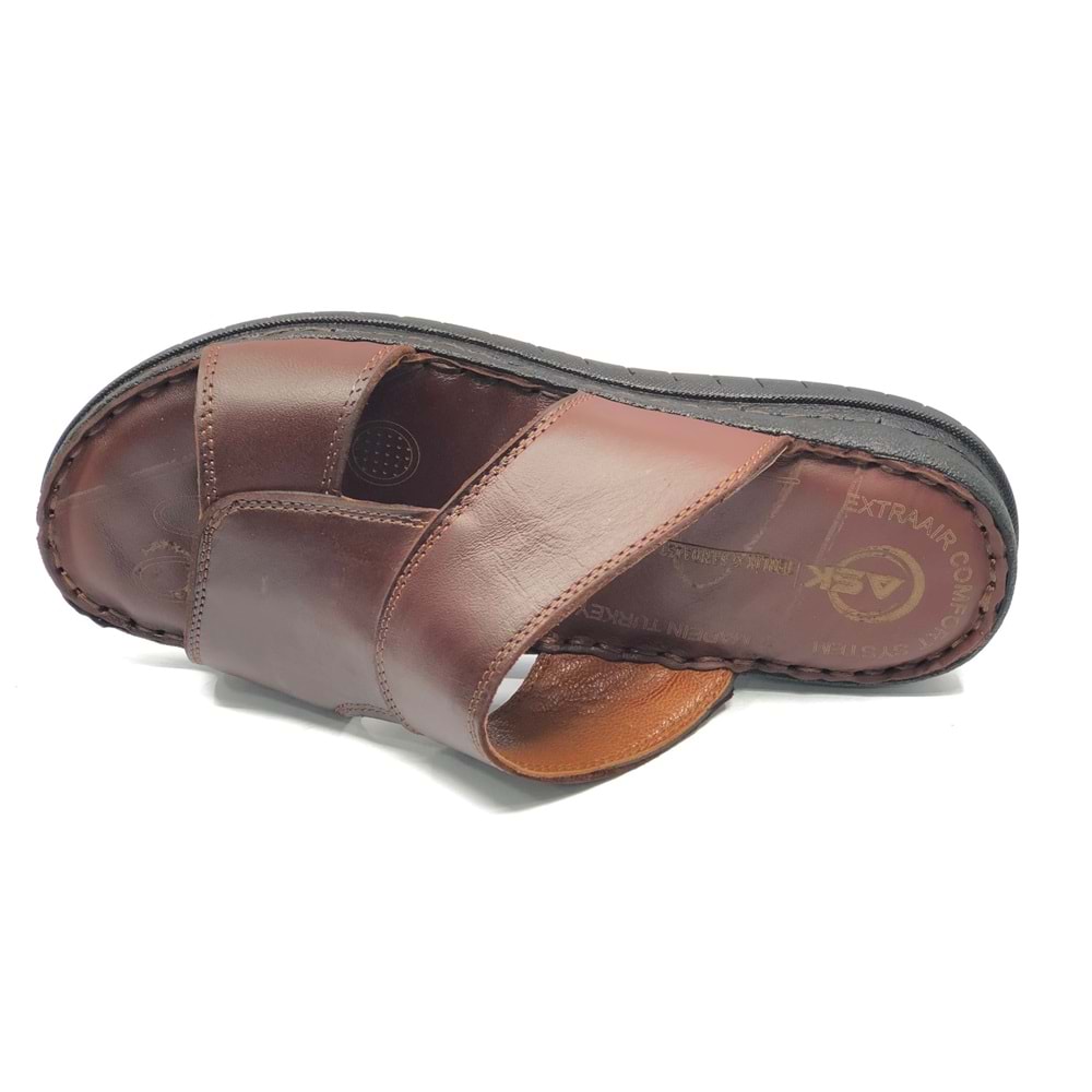 Asker 1928 %100 Hakiki Deri Erkek Full Ortapedik Terlik