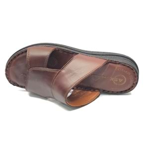 Asker 1928 %100 Hakiki Deri Erkek Full Ortapedik Terlik